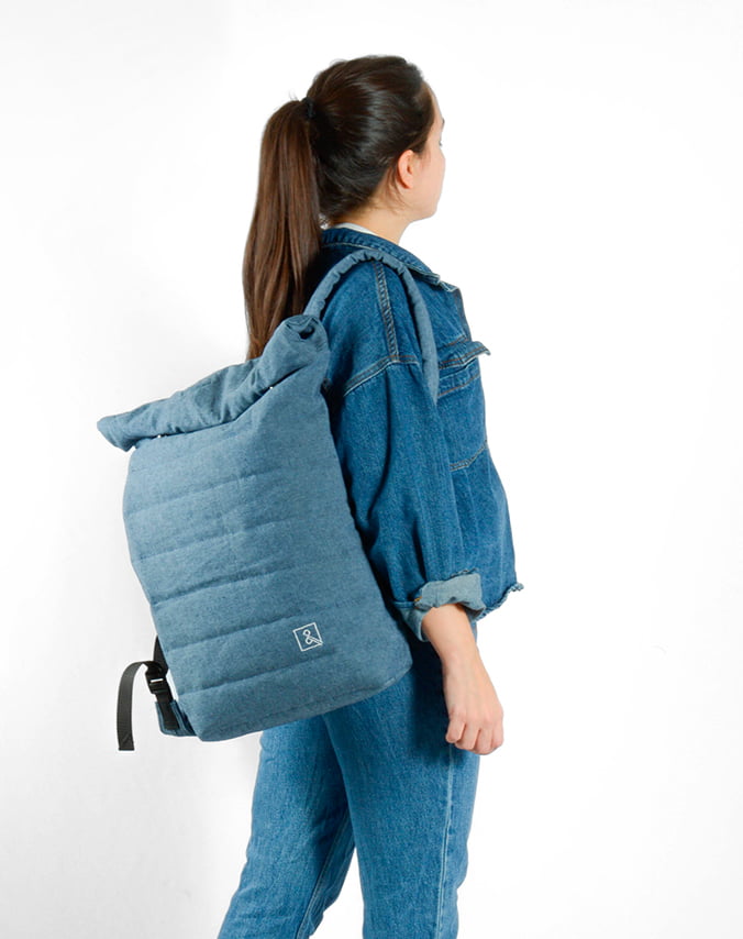 Mochila Lelé XL Denim